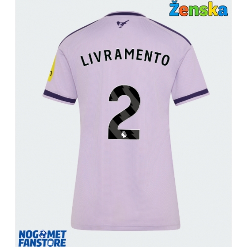 Newcastle United Tino Livramento #2 Rezervni Dres za Ženska 2026-27 Kratak Rukav